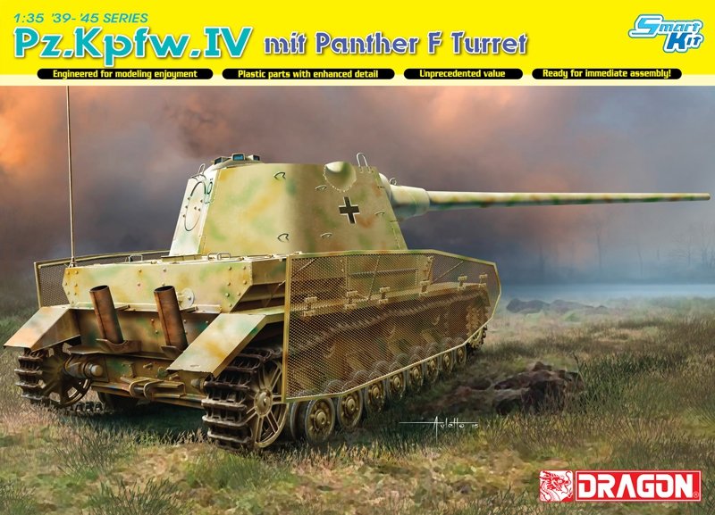 Dragon 6824 Pz.Kpfw.IV with Panther F Turret
