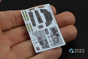 Quinta Studio QD48015 La-11 3D-Printed &amp;amp; colored Interior on decal paper (ARK) 1/48 – obrázek 3
