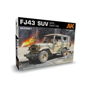 AK Interactive AK35001 FJ43 SUV AVEC TOIT RIGIDE 1/35