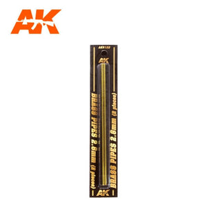 AK Interactive AK9122 BRASS PIPES 2.8MM Ø. 2 UNITS – obrázek 2