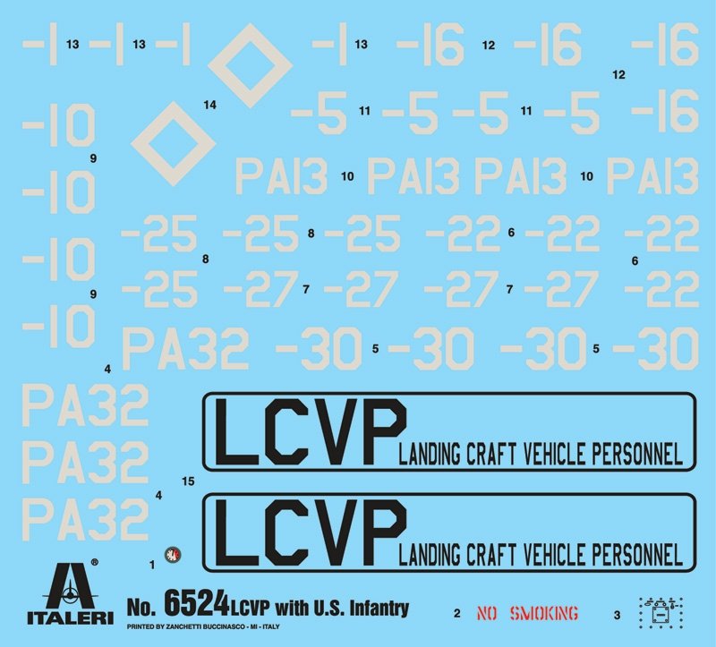 Italeri 6524 LCVP with US INFANTRY (1/35) – immagine 16