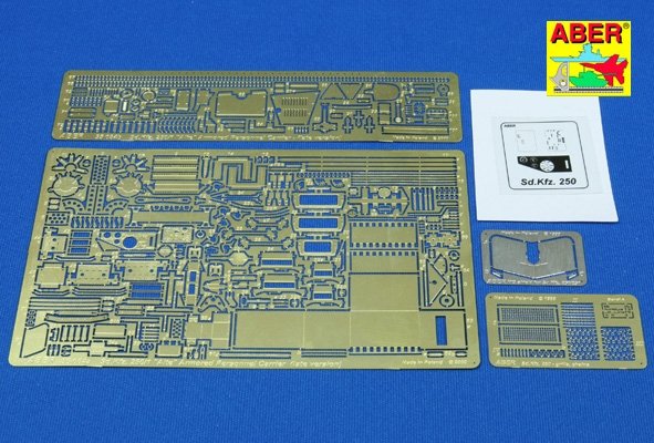Aber 35084 Sd.Kfz.250/1 Alt (late) - basic set (DRA) (1/35)