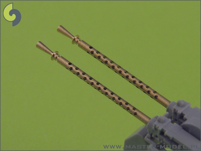 Master SM-35-002 Browning M2 aircraft .50 caliber (12.7mm) barrels with flash hiders (2pcs) – obrázek 4