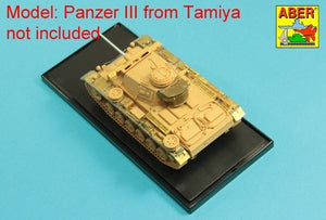 Aber 48A31 Grilles for Pz.Kpfw. III &amp;amp; Stug III Fit to Tamiya models: 32540; 32524; 32525; 32543; 1/48 – Bild 7