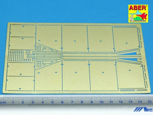 Aber 35A022 Side skirts for Sturmgeschutz III (early) (1/35) – obrázek 2