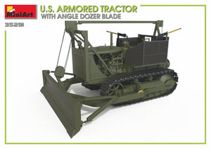 Miniart 35291 US ARMORED TRACTOR WITH ANGLE DOZER BLADE 1/35