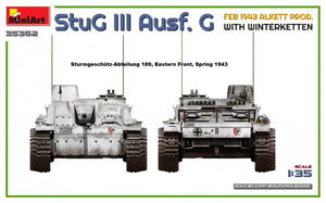 Mini Art 35362 StuG III Ausf. G FEB 1943 ALKETT PROD. WITH WINTERKETTEN 1/35 – image 8
