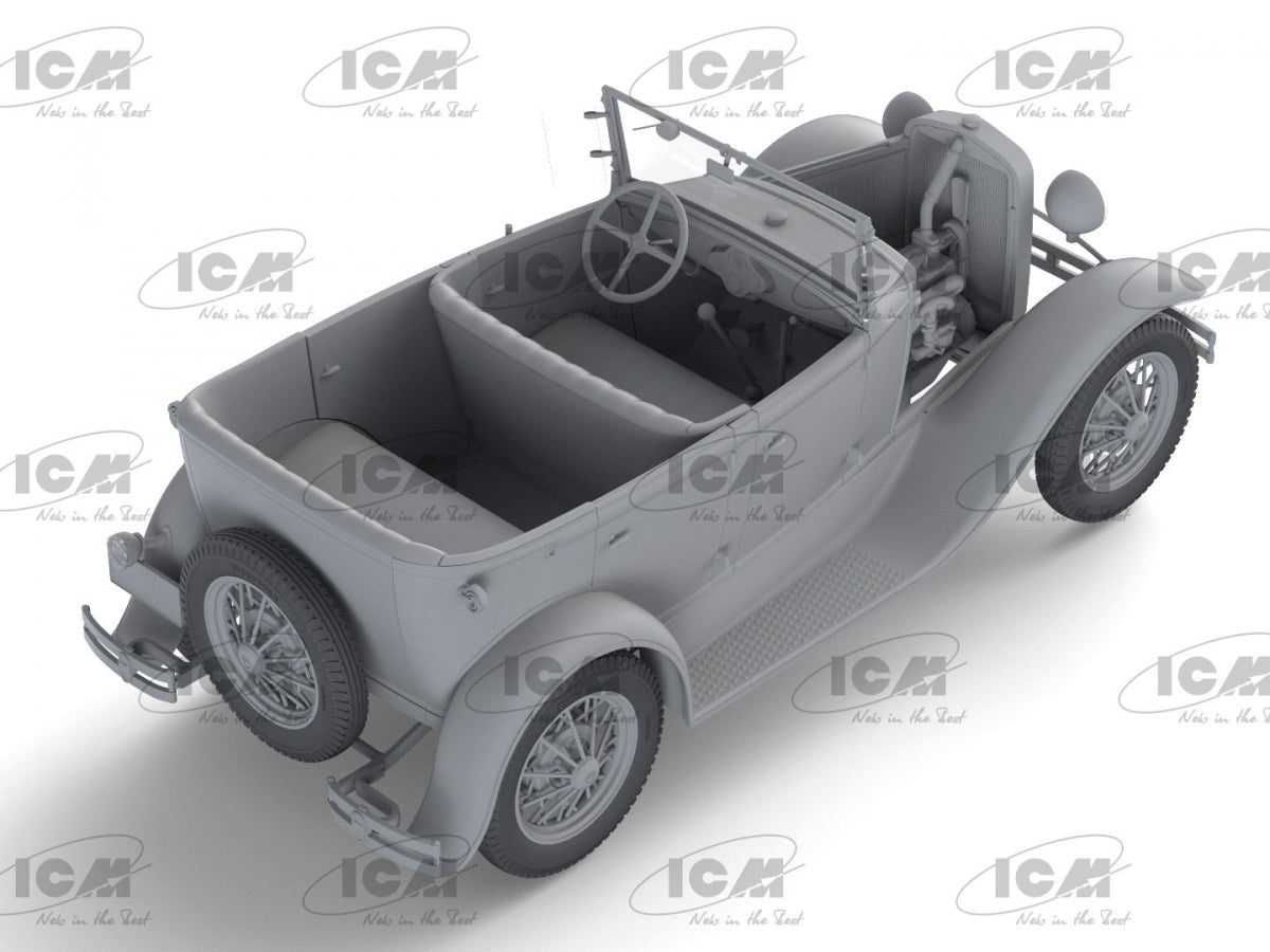 ICM 24052 Ford A Gangster Car 1/24 – image 4