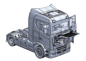 Italeri 3961 Scania S770 4x2 Normal Roof - LIMITED EDITION 1/24 – obrázek 6