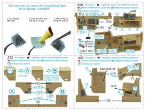 Quinta Studio QD35039 HUMVEE Family 3D-Printed &amp;amp; colored Interior on decal paper (Tamiya) 1/35 – image 9