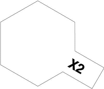 Tamiya 89002 X-2 Marqueur de peinture blanche  – image 2