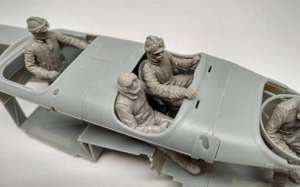Copper State Models F32-022 AEG G.IV Bomber German Crew WWI Figures 1/32 – Bild 3
