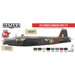 Hataka HTK-AS102 RAF Bomber Command paint set (8x17ml) – image 2