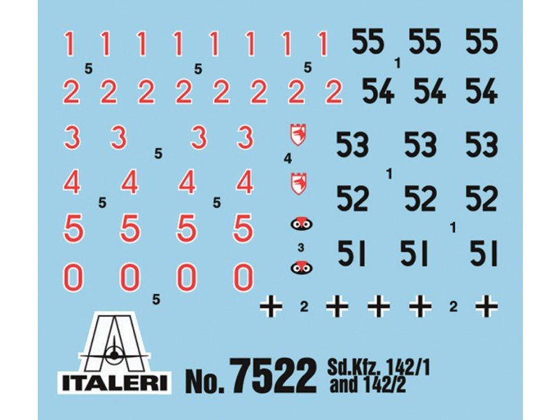 Italeri 7522 Sd.kFZ 142/1 STURMGESCH.III (2x fast kit) (1/72) – image 4