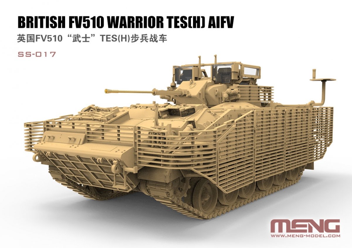 Meng Model SS-017 British FV510 Warrior TES(H) AIFV 1/35 – image 3