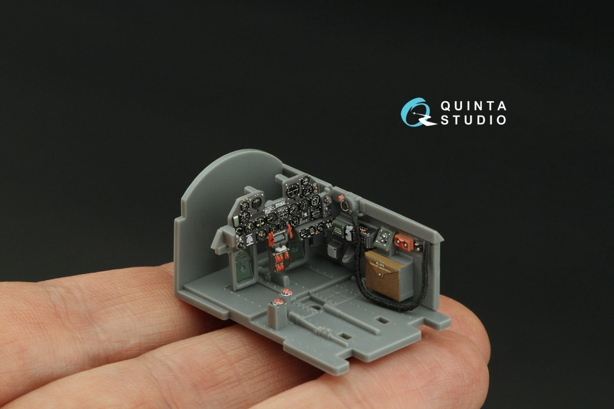 Quinta Studio QD48422 P-47M Thunderbolt 3D-Printed colored Interior on decal paper (Tamiya) 1/48 – Bild 8