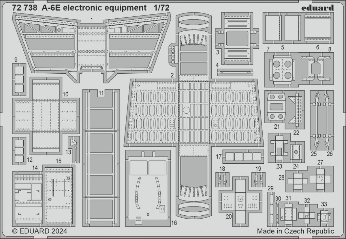 Eduard BIG72182 A-6E TRUMPETER 1/72 – image 2