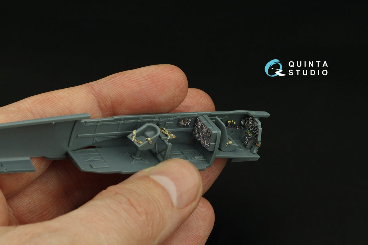 Quinta Studio QD72179 Bf 110C/D/E 3D-Printed &amp;amp; colored Interior on decal paper (Eduard) 1/72 – image 6