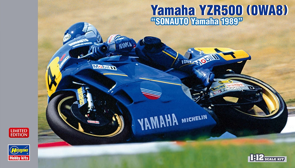 Hasegawa 21768 Yamaha YZR500 (0WA8) &amp;quot;Sonauto Yamaha 1989&amp;quot; 1/12