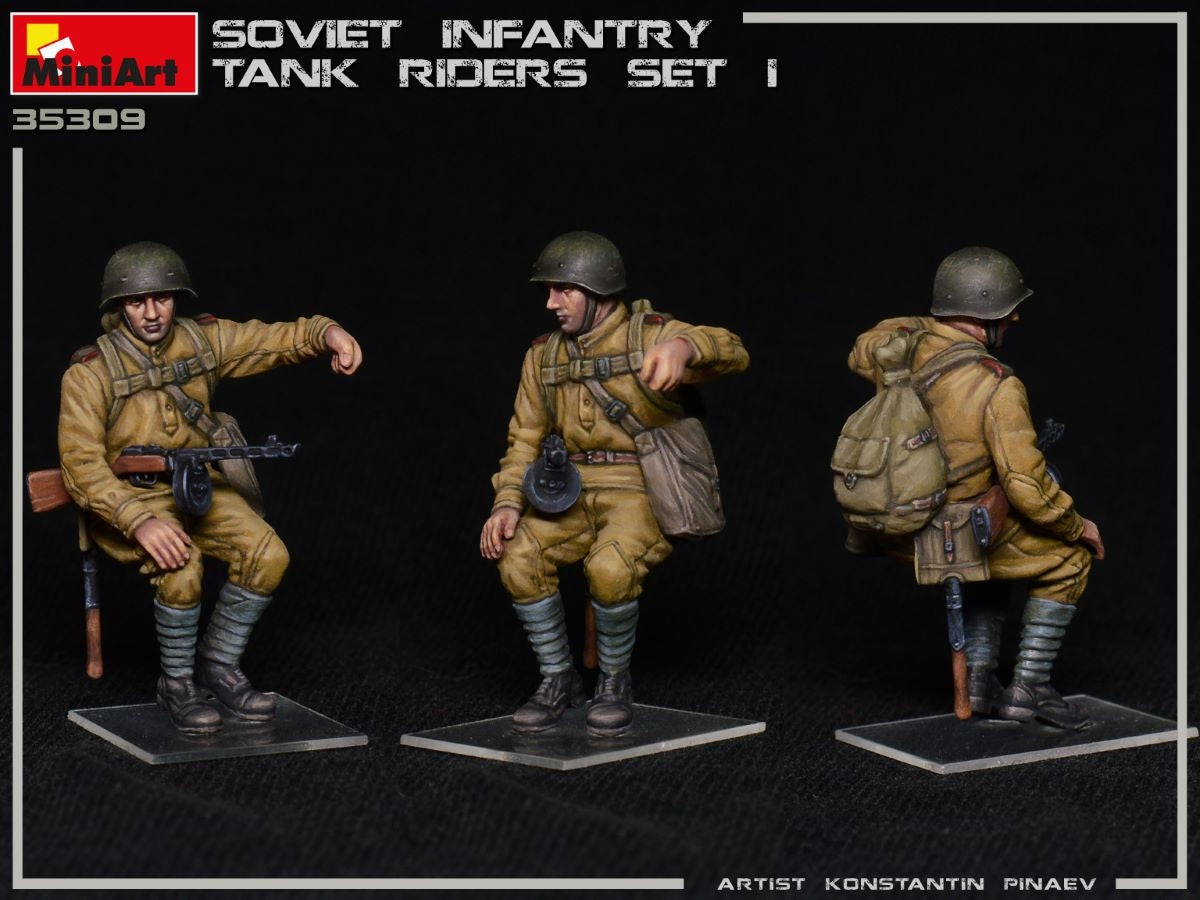 MiniArt 35309 SOVIET INFANTRY TANK RIDERS SET 1 1/35 – obrázek 15