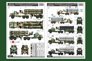 Hobby Boss 85511 Russian KrAZ-260B Tractor with 5P85TE TEL S-300PMU 1/35 – image 2