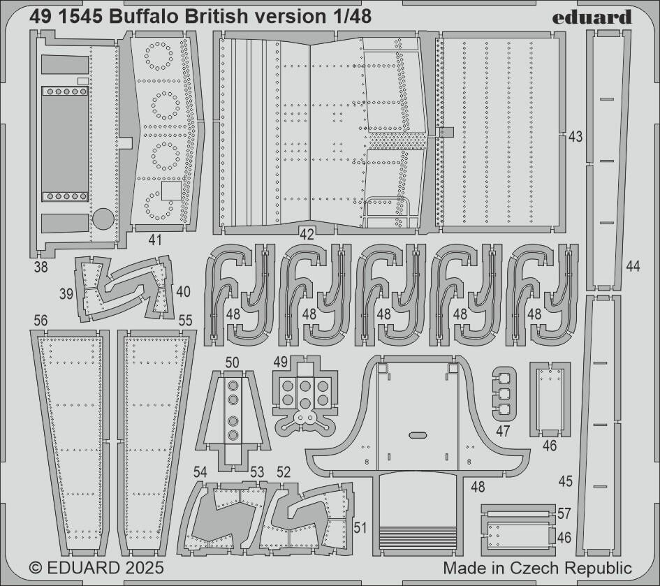 Eduard 491545 Buffalo British version TAMIYA 1/48