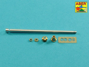 Aber 35L-048N 75mm KwK40L/48 barrel with late muzzle brake for German Panzer IV Ausf. J late - Ausf. J final series 1/35 – imagen 4