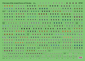 ICM 35748 Chevrons of Personnel and Camouflage of Military Vehicles of the Ukrainian Army 1/35 – image 4