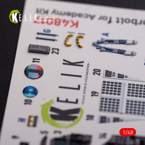 KELIK K48017 A-10C &amp;quot;Thunderbolt&amp;quot; interior 3D decals for Academy kit 1/48 – Bild 8