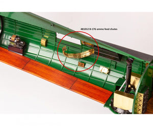 Eduard 481148 B-17F ammo feed chutes EDUARD 1/48 – immagine 2