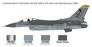 Italeri 72009 F-16 C/D Night Falcon - Complete Set For Modeling 1/72 – Bild 4