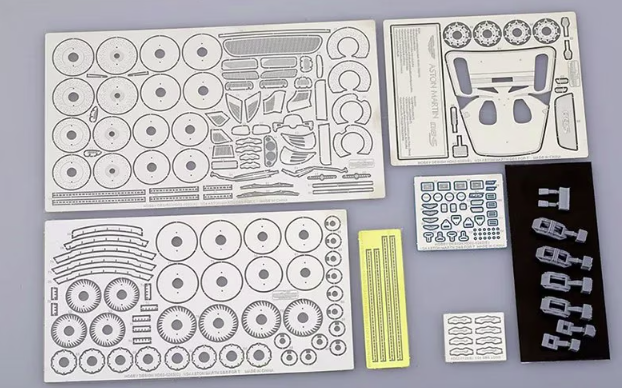 Hobby Design HD02-0282 Aston Martin DBS Detail Set for Tamiya 24316 1/24 – obrázek 2