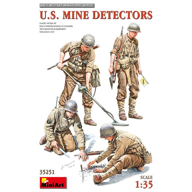 MiniArt 35251 US Mine Detectors 1/35