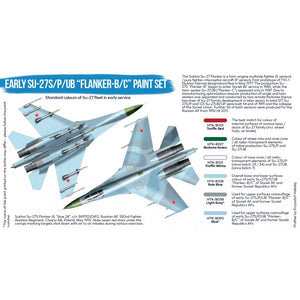 Hataka HTK-BS104 Early Su-27S/P/UB &amp;quot;Flanker-B/C&amp;quot; paint set (6x17ml) – imagen 2