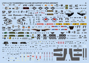 Great Wall Hobby L7215 A-10C Thunderbolt II Attack Aircraft 1/72