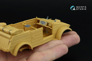 Quinta Studio QD+35143 Kubelwagen Type 82 3D-Printed &amp;amp; colored Interior on decal paper (Hero) (with 3D-printed resin parts)1/35 – image 10