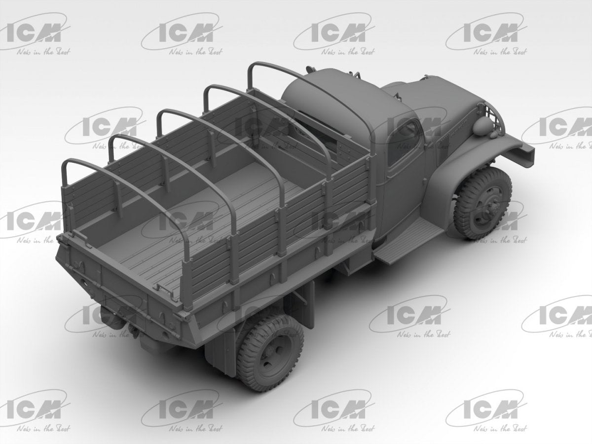 ICM 35593 G7107 WWII Army Truck 1/35 – image 4
