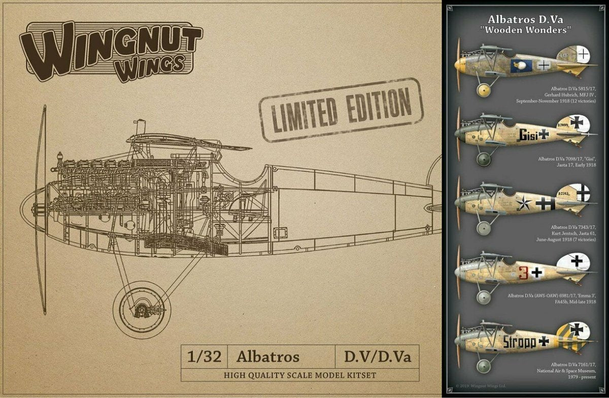 Wingnut Wings 32908 Albatros D.Va “Wooden Wonders” 1/32