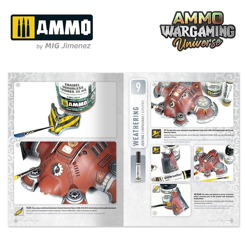Ammo of Mig 6922 AMMO WARGAMING UNIVERSE Livre 03 - Vieillissement des armures de combat (Anglais, Espagnol, Polonais) – image 3