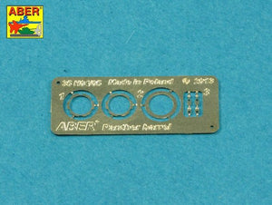 Aber 35L-300 Barrel with muzzle brake for Panther G for Takom 1/35 models – imagen 6