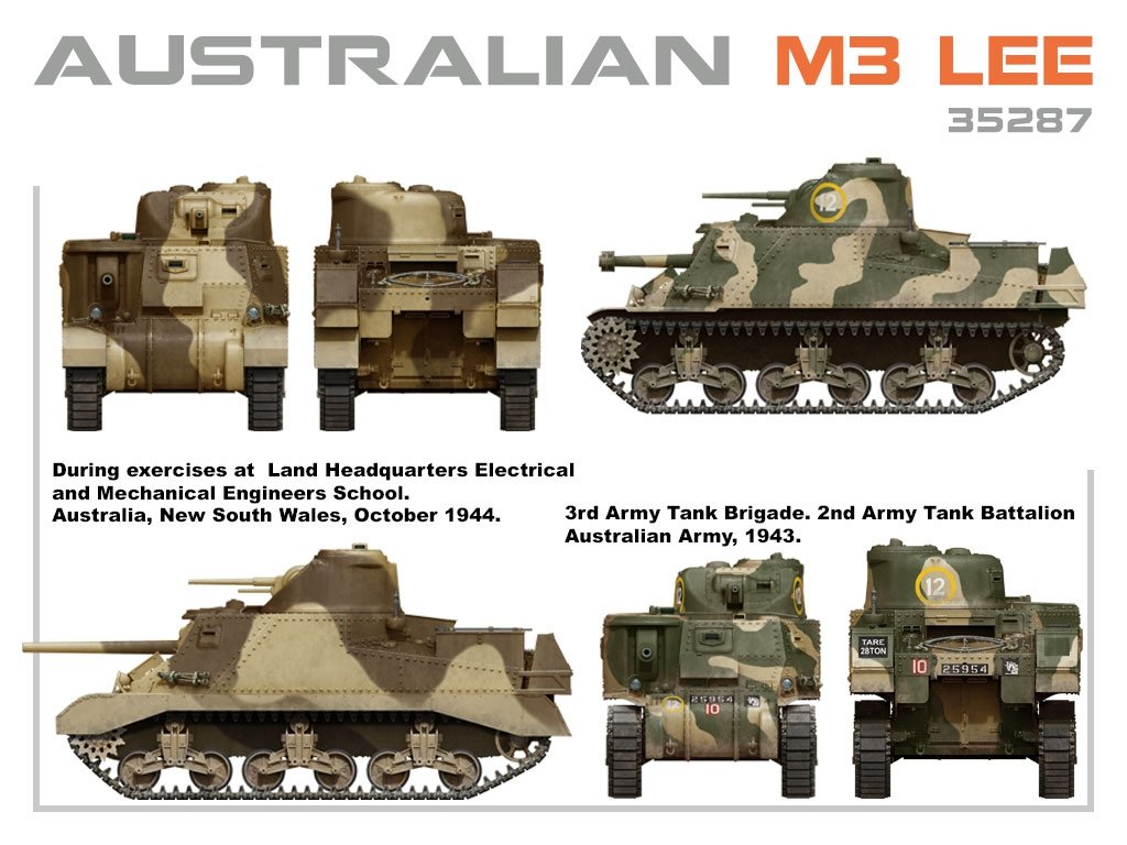 MiniArt 35287 AUSTRALIAN M3 LEE. INTERIOR KIT 1/35 – zdjęcie 3