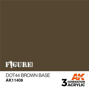 AK Interactive AK11408 Dot44 Brown Base 17ml