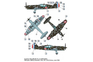 Dora Wings 48047 Caudron -Renault CR.714C.1 (early) 1/48 – obrázek 4
