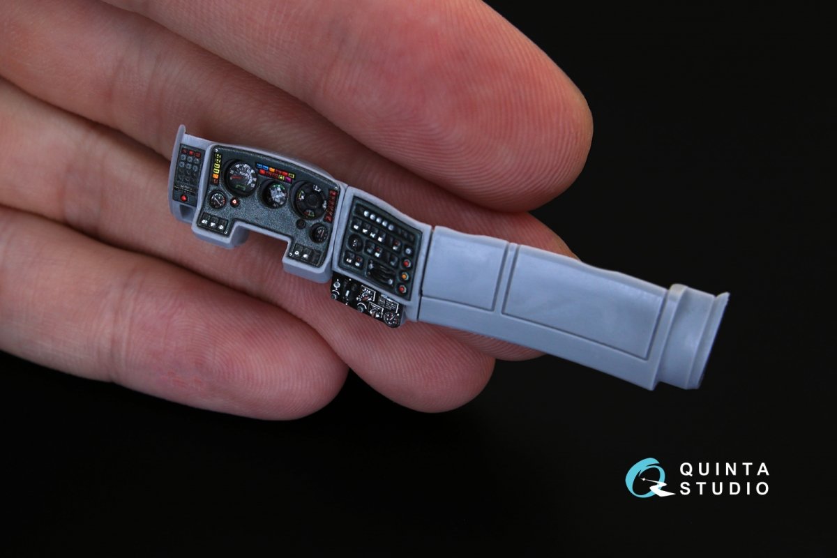Quinta Studio QD35014 Pantsir-S1 (SA-22 Greyhound) 3D-Printed &amp;amp; colored Interior on decal paper (for Zvezda kit) 1/35 – immagine 8