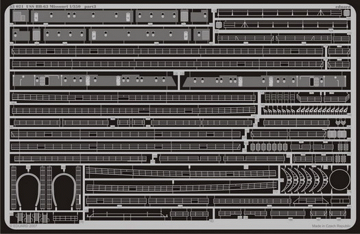 Eduard 53021 USS BB-63 Missouri 1/350 Tamiya – immagine 3