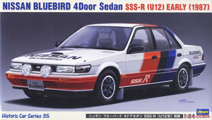 Hasegawa HC35 Nissan Bluebird 4Door Sedan SSS-R (U12) Early (1987) 1/24
