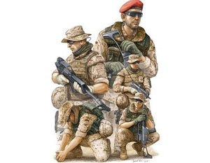 Trumpeter 00421 Modern German ISAF Soldiers in Afghanistan 1/35