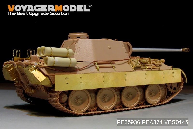 Voyager Model PE35936 WWII German Panther D w/&amp;quot;Stadtgas&amp;quot; Fuel Tanks Basic For MENG TS-038 1/35 – image 4