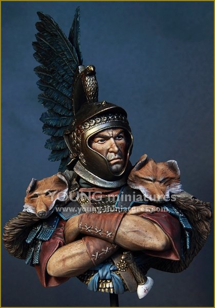 Young Miniatures YH1842 Roman Cavalry Officer - 3rd Century after Christ German1/10 – image 3