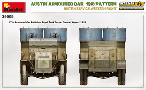 Miniart 39009 AUSTIN ARMORED CAR 1918 PATTERN. BRITISH SERVICE. WESTERN FRONT. INTERIOR KIT 1/35 – image 14